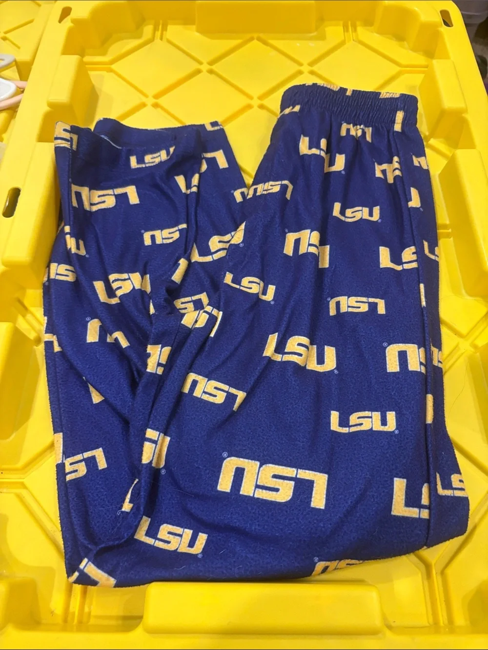 Boys LSU pajama pants